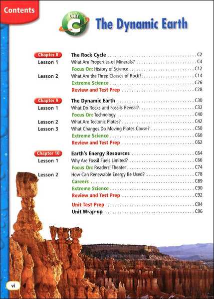 houghton mifflin science grade 6 answer key