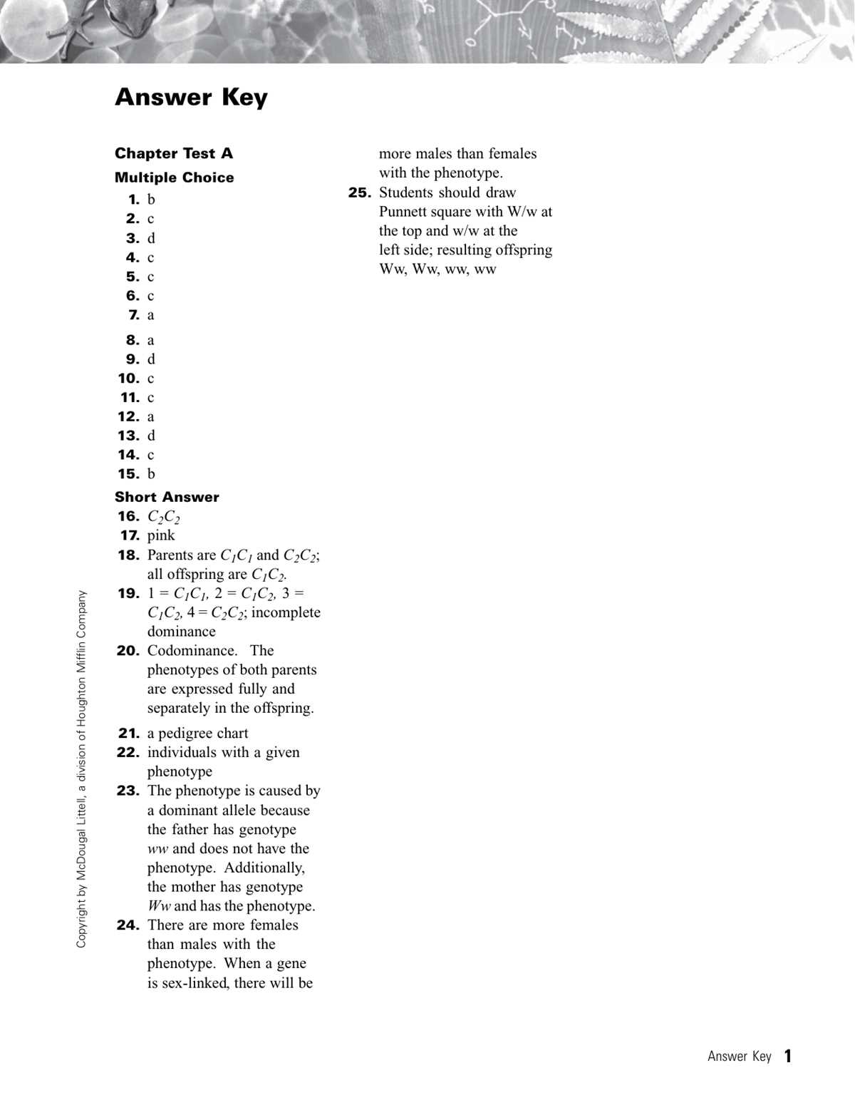 7.1 study guide chromosomes and phenotype answer key 7.1 study guide chromosomes and phenotype answer key