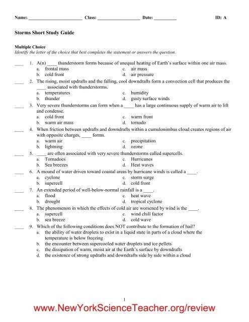 regents biology summary questions answer key