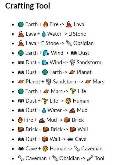infinite craft answer key