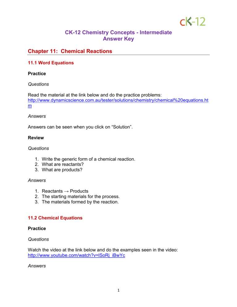 wileyplus answer key chemistry