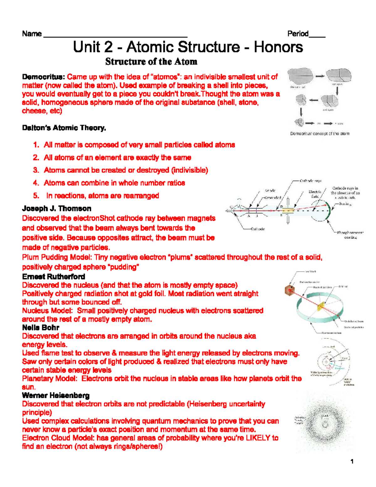 5.2 structure of the nuclear atom section review answer key