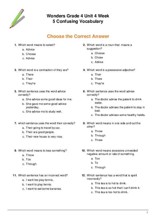wonders answer key 4th grade wonders answer key 4th grade