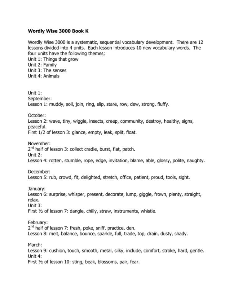 wordly wise 3000 book 6 lesson 5e answer key