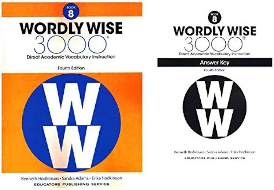 wordly wise book 8 lesson 18 answer key