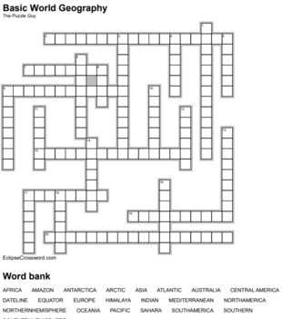world geography puzzles answer key maps world geography puzzles answer key maps