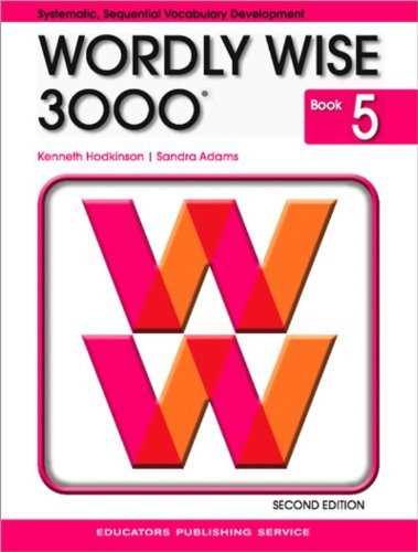 wordly wise 3000 book 6 lesson 14 answer key