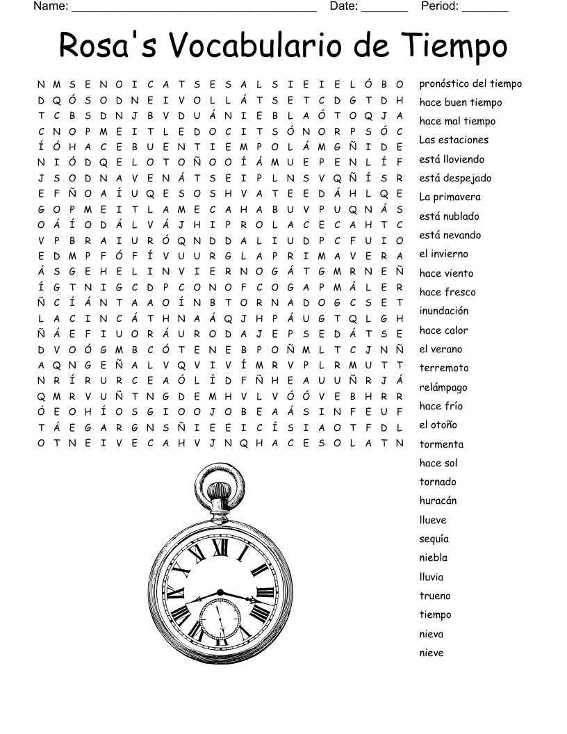 empecemos a conversar word search answers key