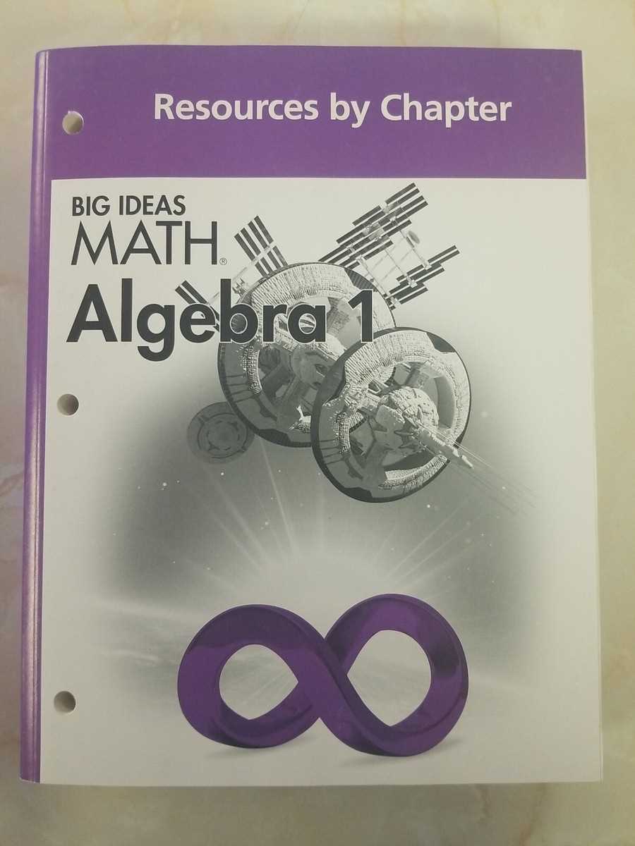 big ideas math integrated mathematics 1 answer key
