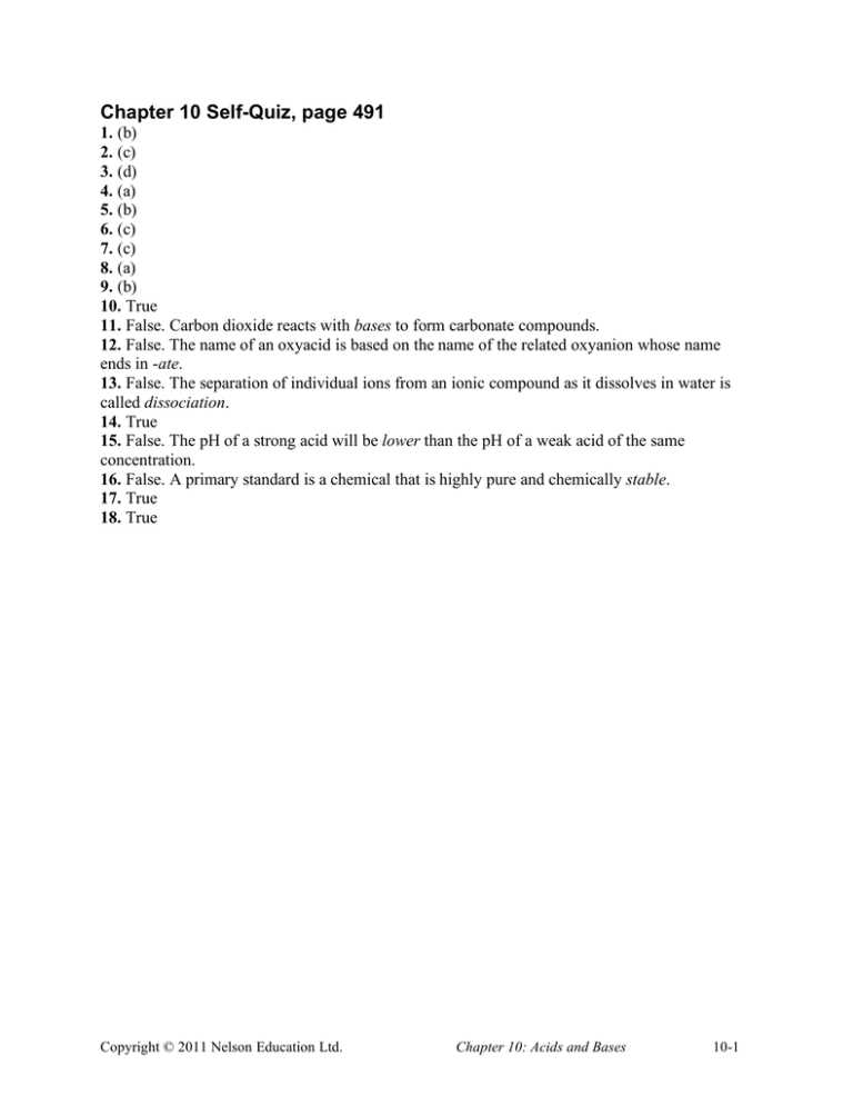 chapter 10 answer key