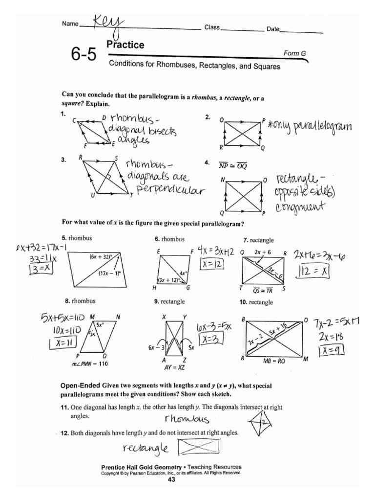 mifflin company lesson 6.5 practice answer key