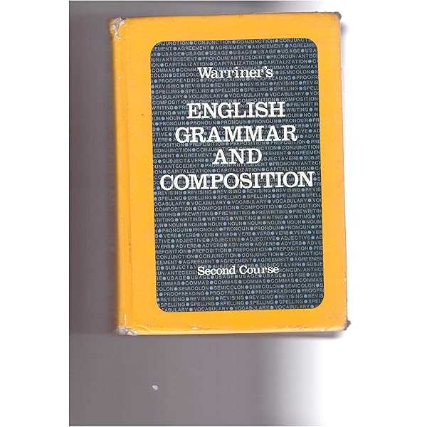 warriners english grammer and composition answer key