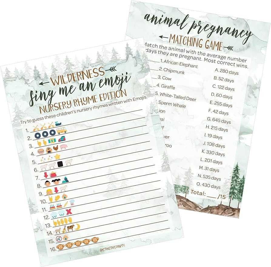 how long is each animal pregnant answer key