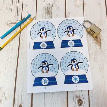 winter wonderland science escape answer key