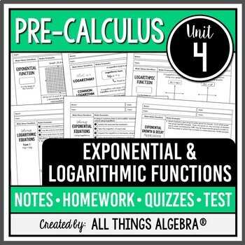 gina wilson all things algebra logarithms answer key