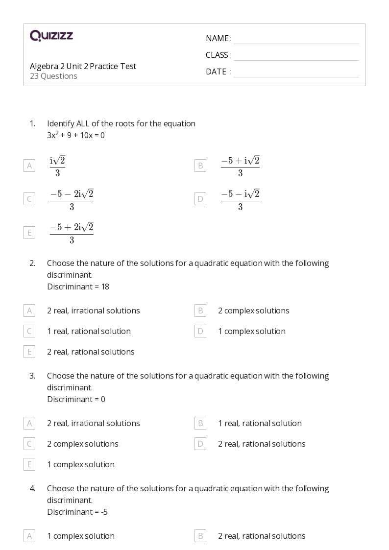 9.8 systems of linear and quadratic equations answer key