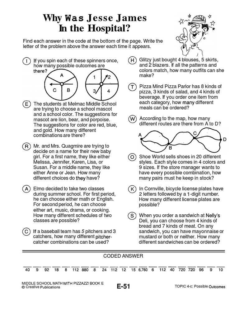 math with pizzazz book b answer key