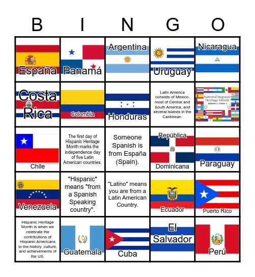 hispanic national heritage month answer key hispanic national heritage month answer key