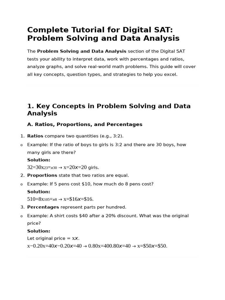 activity guide solving a data problem answer key