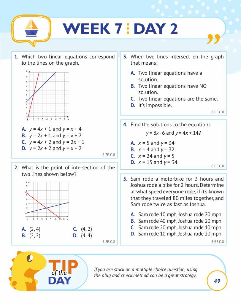 learnzillion answer key 8th grade math