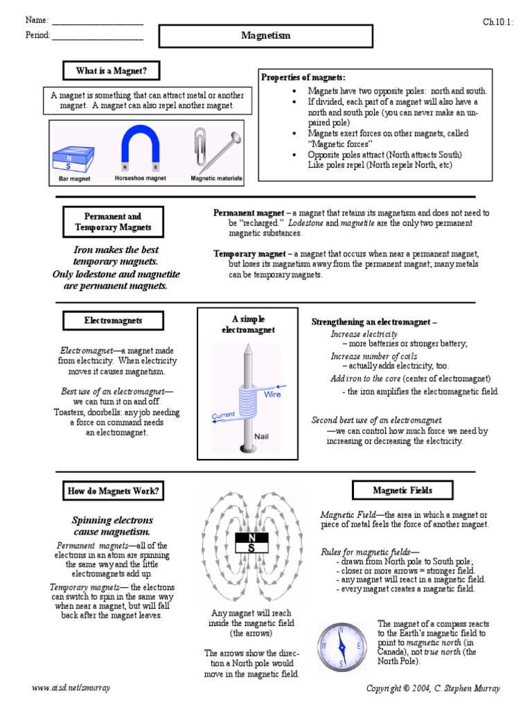 cstephenmurray magnets answer key cstephenmurray magnets answer key