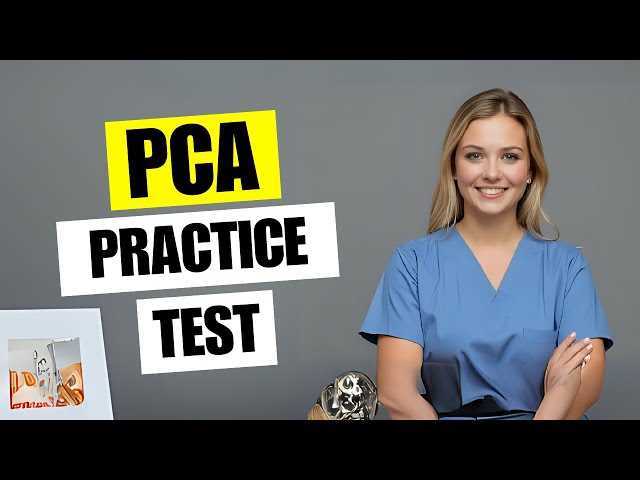 pca test answer key