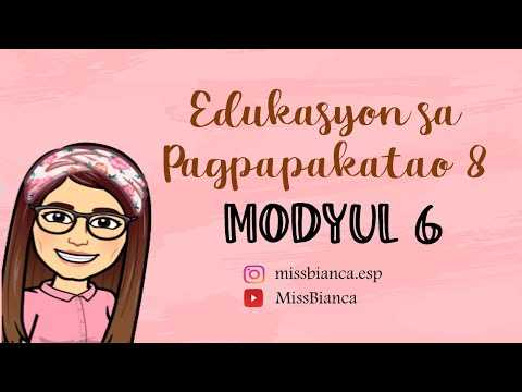 modyul 6 esp grade 10 answer key