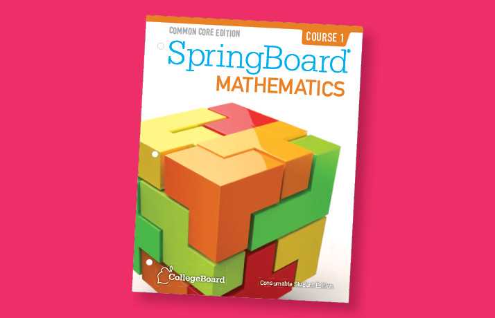 springboard mathematics course 3 answer key
