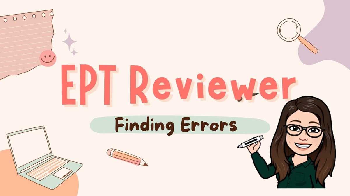 ept reviewer for teachers with answer key