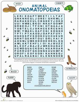 ela word search answer key