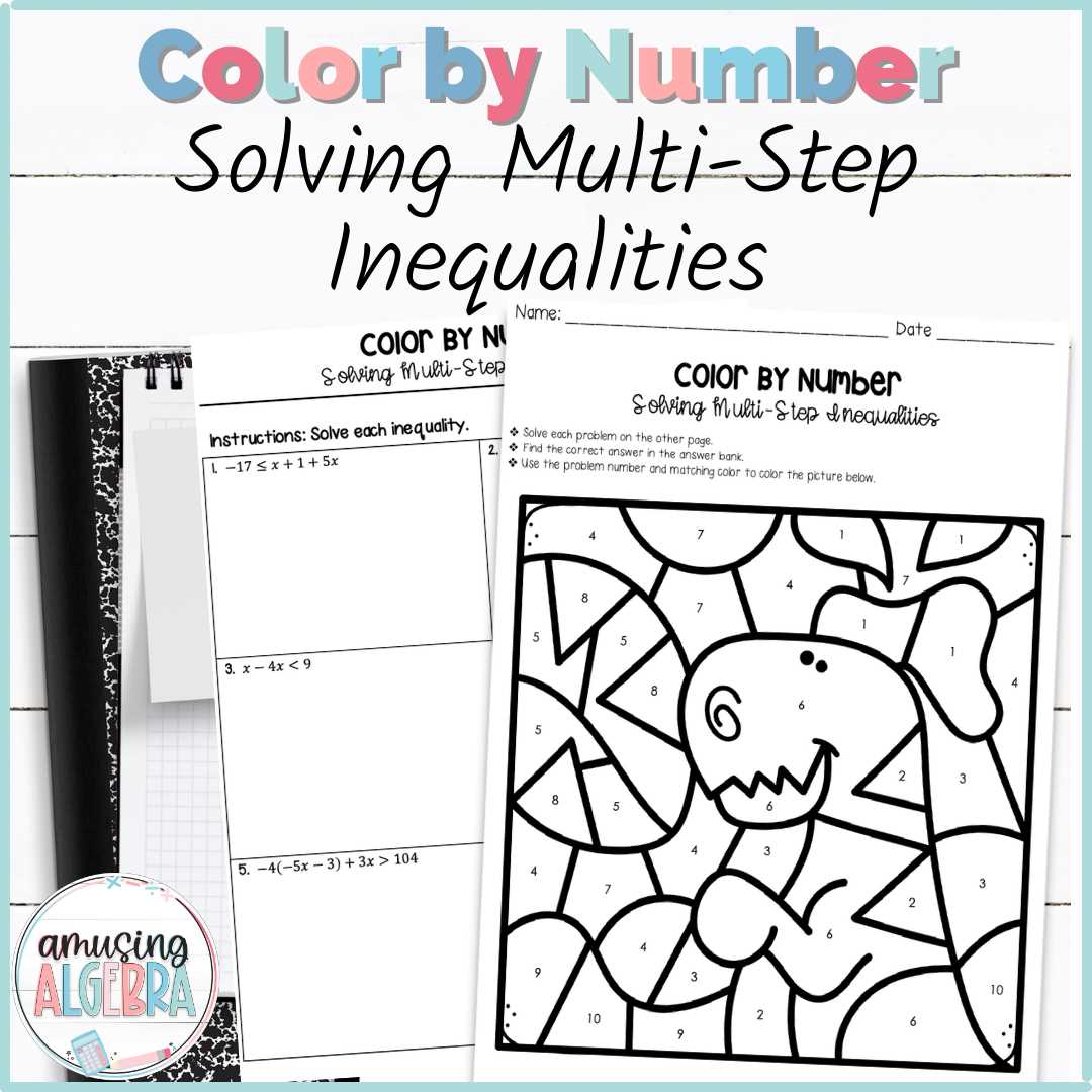 systems of inequalities coloring activity answer key