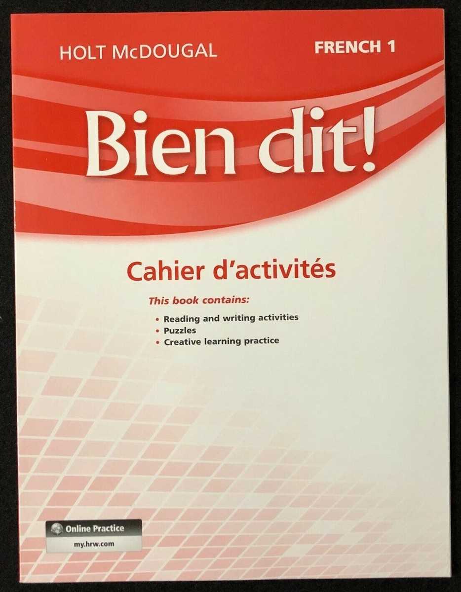 bien dit french 1 answer key bien dit french 1 answer key